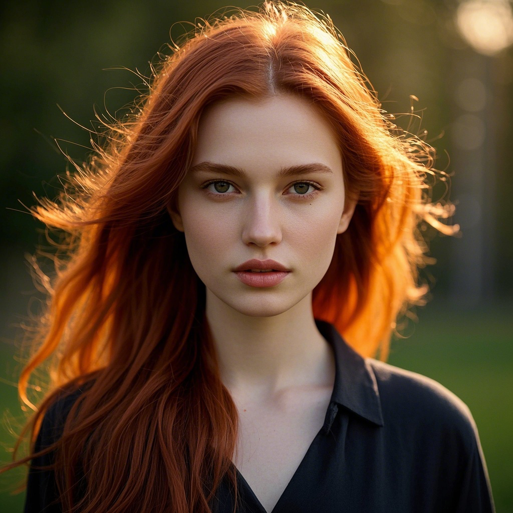 Original image: Portrait photo converted to a realistic AI art prompt using CLIP analysis